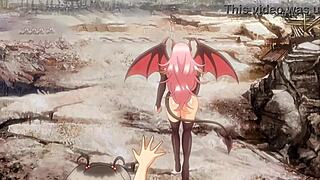 succubus connect 2 tells of wild bukkake orgy with group licking in hentai monster scenes