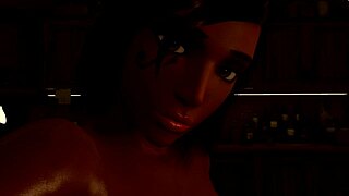 pharah deepthroats your cock for a facial cumshot. she takes hard backshots in tight 3d pussy action!