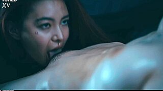 Asian girl trapped in lesbian domination