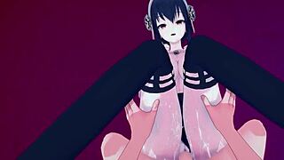 स्पाई एक्स फैमिली से योर फॉर्जर वाइल्ड 3डी हेंटाई अनसेंसरड ऐक्शन में। उसकी बड़ी गंद और ब्लोजॉब स्किल्स पागल हैं!