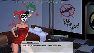 I Feel So Thrilled Watching Harley Dance With Her Big Tits In DC Comics Game