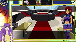 teen titans tower part 1 has lizard queen banging hard