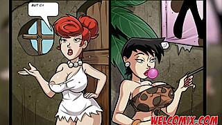 Bedrock babes in porn comics