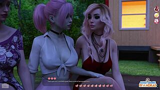 Eve's naughty mistress role in action