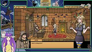 witch trainer silver part 23 features blonde and brunette witches in harry potter style game