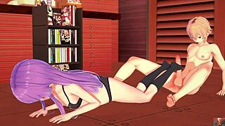 she started with her feet in the asian hentai game and kept going