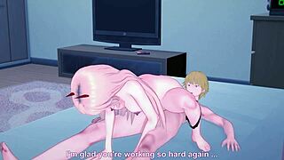 पावर चेनसॉ मैन हेंटाई 3D अनसेंसरड मिशनरी राइडिंग बिग टिट्स के साथ