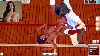 damn, yoruichi getting pounded till orgasm in part 2... hot anime action! 🔥