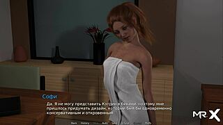 In waterworld, this tight bikini milf from aqua anime gets fucked hard in the cabin with her teen friend