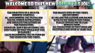 cum in 1 min or denied, ugh, hentai femdom joi quickshot!