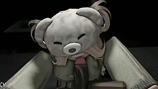 ब्लॉन्ड लड़की को बड़ा काला लंड चाहिए रूल 34 ऐनिमेशन में हर इंच गहराई तक लेती है