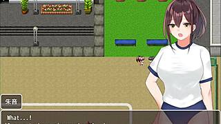 Garoto Snags Protagonist's Swimsuit for Outdoor Masturbation in Class President Part 3