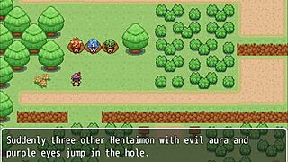 uhh, in bed with sexy naked charmander in hentaimon pokemon ep 1... so hot!