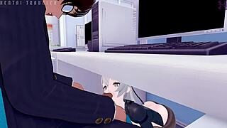 ब्रोन्या कॉक को काउगर्ल बीडीएसएम कुनिलिंगस मस्तरबेशन में राइड करती है होंकाई इंपैक्ट एनटीआर स्लेव के रूप में