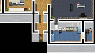 angelica origins remake—nerdy milf in wild action