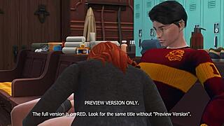 harry potter 3d hentai au 6 preview gets naughty in sims world. explore wild fantasies now!