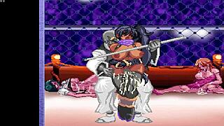 Hey, dive into Final Fuck hentai game with brown Azukina in big tits doggystyle and missionary gallery