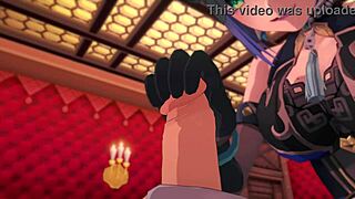 Curious Yelan Explores Deep Anal in Genshin Impact