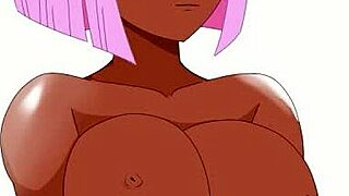 The adorable Asian slut with big tits and small 18+ waist posed naked in fantasy hentai speed painting.