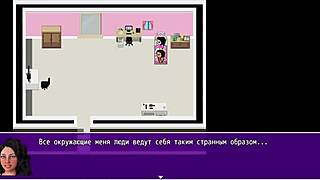 angelica origins remake—nerdy milf in wild action