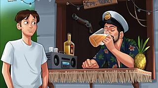 समरटाइम सागा एपिसोड 101 में बड़ी चूचियों वाली ब्लॉन्ड और ब्रूनेट ऐरोटिक ऐनिमे सीन में