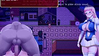 स्पैनिश में प्रिंसेस नाइट पार्ट 2 बिग कॉक मिशनरी और काऊगर्ल ब्लोजॉब कम एक्शन दिखाता है