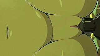 Zeliya and Claire Redfield bang with a massive cock for creampie