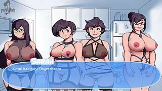 Hey, what’s with Snow Daze Winter Music and this milf orgy in part 15?