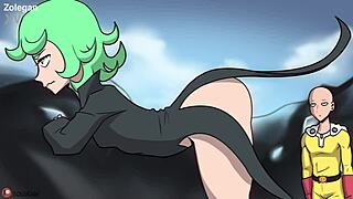 Saitama and Tatsumaki's steamy encounter