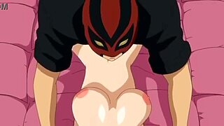 ओएमजी! हेंटाई जीएफ मास्क्ड मैन से हार्ड फक हुई, बंधी हुई!