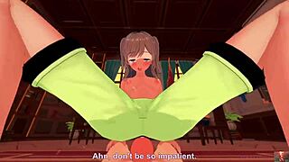 girl sneaks into office, boss mistakes it for a dream with big tits and asian hentai