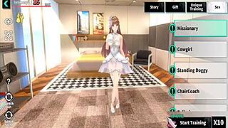 Akane Hentai Game Features Intense Wedding Night Sex