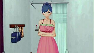 मिला की क्यूट 3डी सीन, एचएस ट्यूटर फुल मूवी में, से बाहर नहीं निकल सकती।