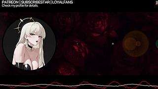 Blonde milf mistress teases with strapon in erotic femdom chastity audio!