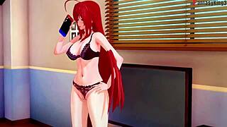 Rias Gremory and Akeno Begging Me for Sex! HS DxD NTR Madness 3 Full Movie!