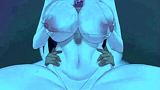 Komi Surrounded By Many Big Monster Cocks And Tits In Detailed Hentai Action