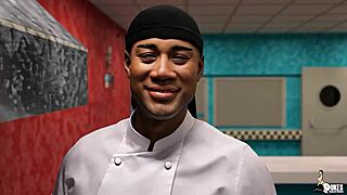 मैं पसंद करता हूँ कैसे यह मेच्योर वेट्रेस अपने बॉस को डीप ब्लोजॉब देती रेज़ कमाने के लिए।