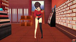 19-YEAR-OLD MEGUMIN COSPLAYER DELIVERS a SENSUAL SELF-EXPLORATION SHOW