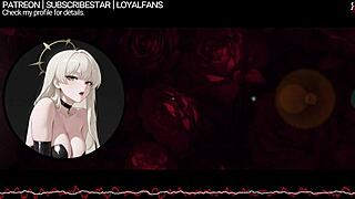 Blonde milf mistress teases with strapon in erotic femdom chastity audio!