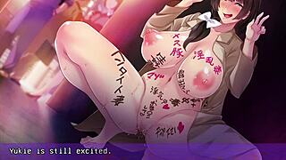 Wife's hidden video with blowjob creampie and milf bukkake in game part 5