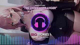 ero stories: the unseen stranger whispers seductive healing in audio asmr