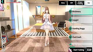 Akane Hentai Game Features Intense Wedding Night Sex