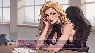 Big tits bouncing in game