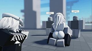 Roblox Random Avatar Enjoys Rough Private Time in 3D