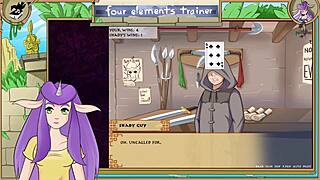 in avatar the last airbender four elements trainer part 34, mai reaches anal orgasm with monster cock