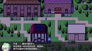 勇者羅依的婚禮15 - Female Knight Strips Upper Body for Sword Training