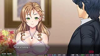 Hell Yeah! My Horney Ex-Classmate Trophy Wife Ep1 Gives Sneaky Titty Job Under Table!