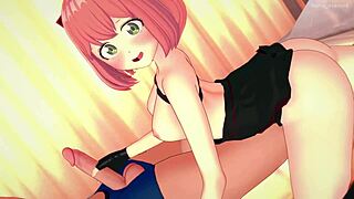 एनीया अनसेन्सर्ड हेंटाई फकिंग के लिए तैयार है फैमिली स्पाइंग सीन में