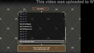 Branded Azel gets a steamy anal massage in wild hentai scene.