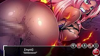 सेक्सी इंग्रिड, ताइमैनिन बैटल एरिना में क्रिम्पाई और बॉन्डेज के लिए तैयार? बड़ी छातियाँ उछलती हुई देखो!